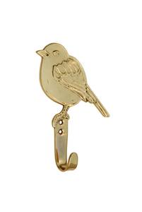 Crochet mural décoratif utilitaire rustique, crochet double robuste à deux branches, crochet mural double pour vêtements avec vis - Product Image 4