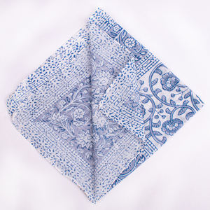 Custom Floral Printed Eco-Friendly Breathable Cotton Bandana Square Scarf Soft Tie Back Unisex Headwear OEM ODM Wholesale 21X21 - Product Image 3