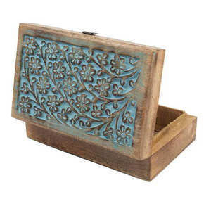 กล่องเก็บไม้ดีไซน์ตามสั่งแบบทันสมัยสำหรับใช้ในครัวเรือนกล่องเก็บไม้อเนกประสงค์ - Product Image 4