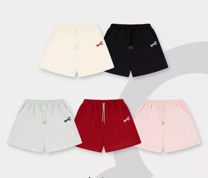 OEM ODM <b>Plus</b> <b>Size</b> Unisex Straight Fleece High Windproof Eco-Friendly Streetwear <b>Shorts</b> for Women Embroidered Letter Pattern Made - Product Image 1