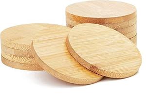 Posavasos de resina de madera redondo cuadrado personalizado de alta calidad personalizado de madera - Product Image 3