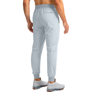 Men's 2-in-1 Zipper Pocket High <b>Elastic</b> Men's <b>Trousers</b> Sports Running Training Sweat Men's Pants Solid Pattern <b>Elastic</b> <b>Waist</b> - Product Image 3