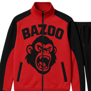 Survêtement à fermeture éclair sweat à capuche personnalisé survêtement ensemble hiver à la mode vêtements d'entraînement vente chaude hommes imprimé Premium survêtement - Product Image 1