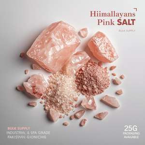 Pakminerals PM-101 Himalayan <b>Pink</b> Salt Bulk Supply 25kg Bags | Pakistan Origin Blended Body Use High Quality 99% Purity Musical - Product Image 4