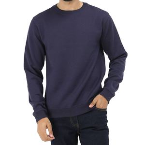 เสื้อสเวตเชิ้ตคอกลมผ้าฟลีซแขนยาวสีทึบ - Product Image 2