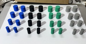 Oren Celik Makina High Magnification 6x Zoom 20mm 28 Caliber Poly Cork Plugs Durable Medium Firmness Hunting <b>Accessories</b> Model - Product Image 4