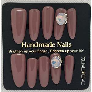 Unghie artificiali di colore molto viola medio - Product Image 1