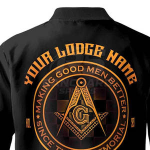 Chaqueta Formal de Logia para Hombre, Abrigo Masónico Bordado, Chaqueta Masónica Bordada para Hombre - Product Image 5