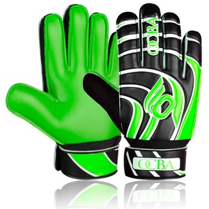 Gants de gardien de but de football professionnel pour le football vert bleu unisexe OEM personnalisé GAN Logo doigt emballage Protection couleur quantité minimale de commande - Product Image 1