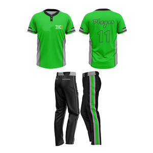 Venta al por mayor nuevos uniformes de béisbol de moda transpirable y mejor material personalizable a precio barato con servicio ODM - Product Image 1