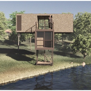 LCB02 Moderno 40HC Invernaderos Prefabricados Alta Calidad 28sqm Industrial Bungalow Diseñado en Vietnam - Product Image 4