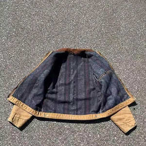 Veste en jean personnalisée avec logo pour homme, veste en jean en coton décontractée pour homme, vêtements d'extérieur de qualité supérieure, streetwear, manteau tendance, meilleur choix - Product Image 3