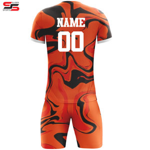 Uniforme de football personnalisé T-shirt de football par sublimation T-shirts de football Chemise d'équipe Maillot de football Uniforme de football - Product Image 2