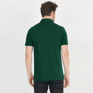 Luxe hommes 100% coton Paul Style Golf pour Polo brodé surdimensionné à manches courtes décontracté Slim Fit couleur unie tricoté - Product Image 2