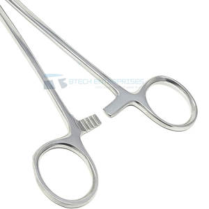 Instruments chirurgicaux de base d'outil manuel d'acier inoxydable de logo personnalisé professionnel pour des forceps intestinaux et d'estomac - Product Image 5