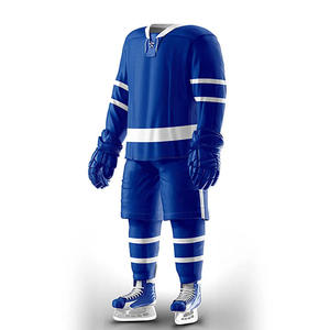 Uniforme de Hockey sobre Hielo para Hombre, Material Duradero, Precio al por Mayor, Totalmente Personalizable, Antiarrugas, Calidad Premium - Product Image 6