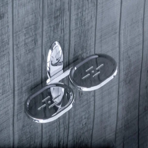 Porte-savon en acier inoxydable design moderne avec finition chromée Garantie 1 an Vente directe du fournisseur indien pour la salle de bain - Product Image 3