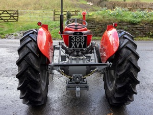 Tractor Agrícola Usado Massey Ferguson 35X 2WD con Transmisión por Engranajes - Product Image 4