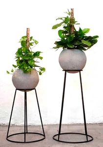 Jardinière galvanisée en métal, parfaite pour le jardin intérieur extérieur et le balcon, idéale pour la présentation de fleurs et la maison - Product Image 5