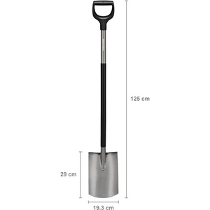 สำหรับจอบสวนทรงกลมฟิสการ์สพร้อมด้ามจับรูปตัว D ทำจากเหล็ก - Product Image 4
