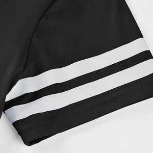 T-shirt court d'été écologique pour femmes couleur unie respirant pour Yoga Sports Fitness tenue décontracté pour la rue - Product Image 2