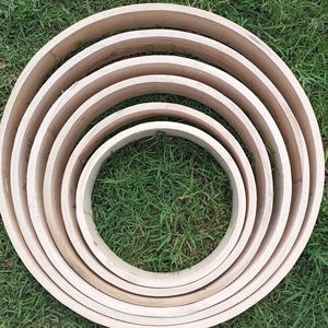 ห่วงกลองไม้วิลโลว์14นิ้วเส้นผ่านศูนย์กลาง2.5 "ความลึกห่วงไม้วิลโลว์โครง14" ปรับแต่งได้ - Product Image 5