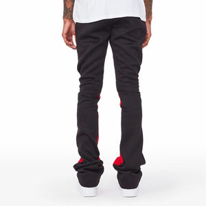 High Street Style <b>Men's</b> Stack Flare Fitness Workout <b>Pants</b> with Custom Logo Hip Hop <b>Yoga</b> Flare <b>Pants</b>-Private Label - Product Image 4