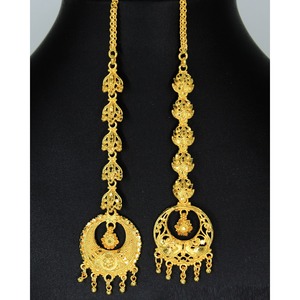 Bandeau en épingle à cheveux plaqué or pour femmes nouvelle mode accessoire de décoration de cheveux de mariée pour mariage Look à la mode - Product Image 1