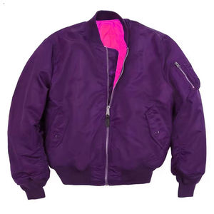 Veste d'hiver pour homme, couche extérieure légère, veste bomber pour homme, doublure lisse, vêtements décontractés, veste bomber décontractée pour homme - Product Image 1