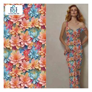 Impression numérique 30s 32s 45s 5d Effet Fabricant Prix 100% Viscose Imprimé Floral 100 Rayonne Impression numérique Robe Tissu - Product Image 1