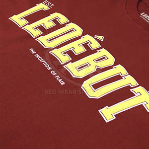 Ropa de moda Color sólido Puff Impreso Camisetas Ropa de verano Pakistán Hecho Puff Impreso Camisetas - Product Image 2