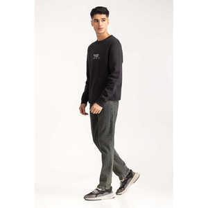 Sweat-shirt 100% coton à col rond, écologique, tailles XS-6XL, imprimé à l'écran, motif uni, toutes saisons, MN-SWS-WS24-060 - Product Image 2