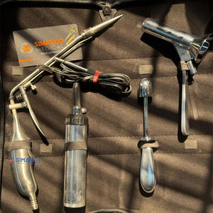 Ligador de Hemorroides Eléctrico de Acero Inoxidable, Proctoscopio/Anoscopio con Punta Angulada de 10 mm, Cono de Carga, Juego de Instrumentos Internos - Product Image 2