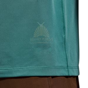 เสื้อยืดออกกำลังกายสำหรับผู้ชายเสื้อยืดผู้ชายแบบรัดรูปผ้า5% โพลีเอสเตอร์95% ผ้าสแปนเด็กซ์แห้งเร็ว - Product Image 4