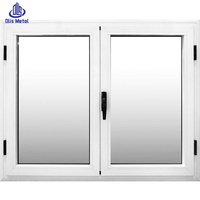 Ventanas de PVC de Estilo Moderno Americano, Resistentes a Huracanes, con Triple Vidrio, Aislamiento Acústico y Protección Solar
