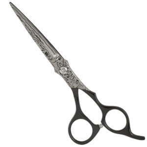 กรรไกรตัดผม Precision Blue-Gem รุ่น Elite Sculpted  กรรไกรตัดผม Blue Halo ระดับมืออาชีพ  กรรไกรตัดแต่งทรงผม Artisan Edge - Product Image 3