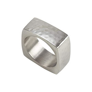 แหวนผ้าเช็ดปากโลหะชุบทองลวดลายพื้นผิวการออกแบบสำหรับตกแต่งโต๊ะงานแต่งงานบ้านขายส่ง - Product Image 6