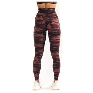 Leggings pour femmes en polyester, respirants, à séchage rapide, écologiques, sexy, taille mi-haute, tissu tricoté, personnalisables, de haute qualité, actifs - Product Image 4