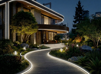 Tira de Luz LED de Neón Impermeable AC 220V, 14x25mm, 50m, 9W, SMD2835, 144LEDs, 3000k, 4000K, 6500K, Iluminación LED de Neón Flexible para Interiores y Exteriores