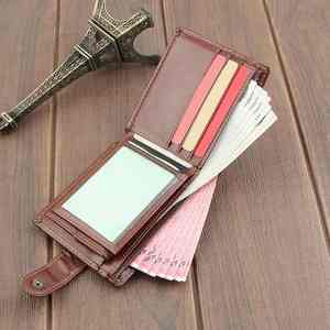 Cartera de Cuero para Hombre, Personalizable OEM ODM, 100% Cuero Genuino, Impermeable, Larga, Diseño Único, Cierre de Cremallera, Ligera - Product Image 5