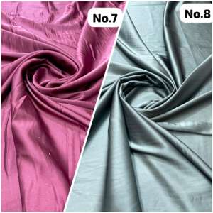 Tela de satén importada de primera calidad, tela suave, lisa y brillante para vestidos, vestidos, ropa de novia, decoración del hogar y moda de lujo - Product Image 4