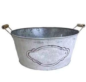 Prix de gros Refroidisseur de bouteilles de vin à double paroi Seau à glace en métal doré Porte-vin et pour refroidisseurs de champagne au meilleur prix - Product Image 2