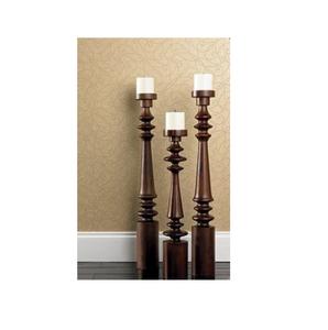 Bougeoir couleur dorée et noire pour la décoration intérieure bougeoir en fer plaqué or - Product Image 6