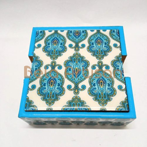 Wholesale MDF Wood Coasters Round & Square with Cork Water Absorbent Tea Cup Sublimation Blanks for <b>Table</b> Use for <b>Promotions</b> - Product Image 5