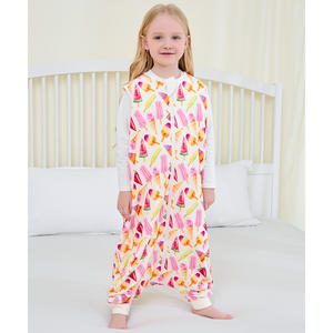 Sac de couchage sans manches en tricot TOG avec fermeture éclair pour bébé, tissu doux - Product Image 3