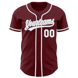 Maillots de baseball entièrement personnalisables avec logos d'équipe personnalisés, noms et numéros de joueurs disponibles dans plusieurs styles et coupes - Product Image 3