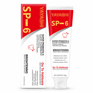 YAYASHI SP-6 Whitening <b>Toothpaste</b> 120g Probiotic Stain Removing Fresh Breath Adult Use - Product Image 6