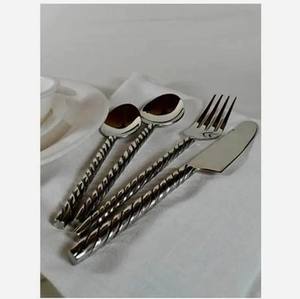 Ensemble de couverts de luxe en acier inoxydable – Collection élégante de cuillères, fourchettes et couteaux pour la maison et l'hôtellerie - Product Image 5