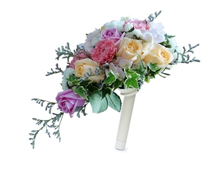 ช่อดอกไม้แห้งขายดีตลอดปี พร้อมที่วางแบบเอียง สำหรับจัดดอกไม้สดและดอกไม้ประดิษฐ์สำหรับงานแต่งงาน - Product Image 2