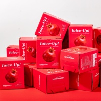 [JUICE-UP!] Jus de grenade naturel coréen, 30 sachets, riche en antioxydants, jus de fruits en vrac, grand format, boisson nutritive